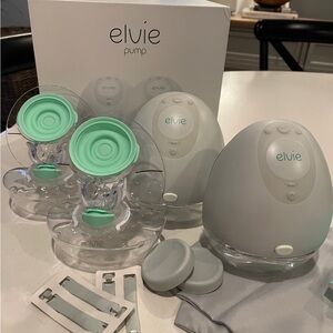 Elvie double Pump Set with Accessories